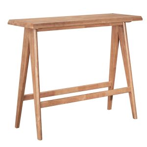 Комплект маса с 4 стола Winslow маса цвят светъл орех 120x45x100cm