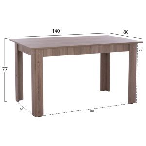 Table and chair set 5 pieces Hm11618.03