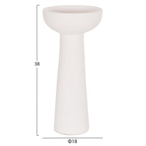 Комплект от 3 декоративни вази Lekkan Hm21142.01 теракота в бяло и черно