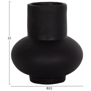 Комплект от 3 декоративни вази Lekkan Hm21142.01 теракота в бяло и черно
