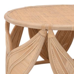 3-piece Radictive-siderty rattan set in natural color