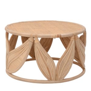 3-piece Radictive-siderty rattan set in natural color
