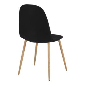 Комплект трапезарни маси от 5 части Chloe-bella 8mm стъкло- естествен цвят крака 120x70x75см