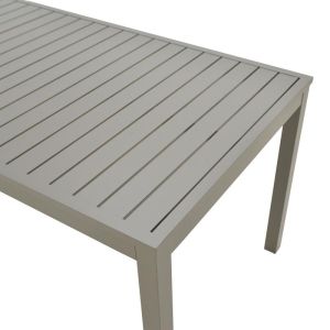 Комплект трапезна маса Kliton-azelie от 5 части в цвят шампанско 150x80x74см