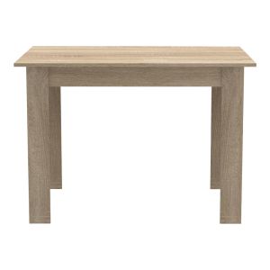 5-piece dining table set Manka-ezra in Sonoma-black color 110x80x77cm