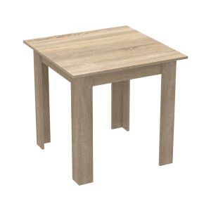 5-piece dining table set Manka-ezra in Sonoma-black color 80x80x77cm