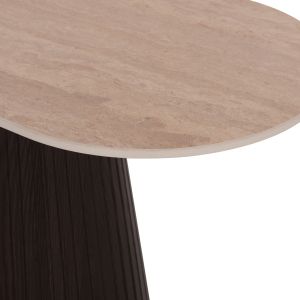 Console Cater Hm18323 with ceramic top with travertine look - MDF base 120x40x78cm.