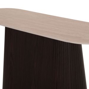 Console Cater Hm18323 with ceramic top with travertine look - MDF base 120x40x78cm.