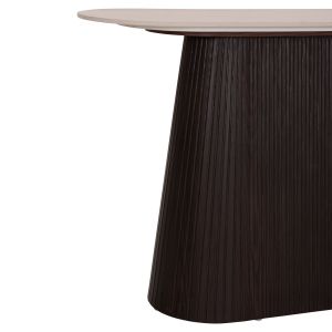 Console Cater Hm18323 with ceramic top with travertine look - MDF base 120x40x78cm.