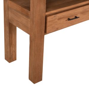 Конзола Grayson с 3 чекмеджета от тиково дърво Hm9556 в натурален цвят 180x45x80hcm