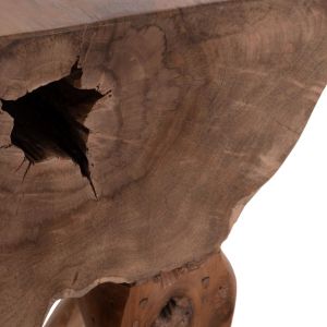 Console Grimal Hm18298 teak wood (root) - natural color 125x46x80cm.