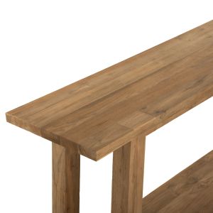 Конзола Hm9554 от масивно тиково дърво 240x45x91hcm
