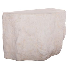 Console Interon Santorini Hm18152.02 fiber cement in white -- 120x50x71w.