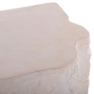 Console Interon Santorini Hm18152.02 fiber cement in white -- 120x50x71w.
