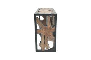 Конзола Naturally Donis Inart масив тиково дърво 120x40x75cm