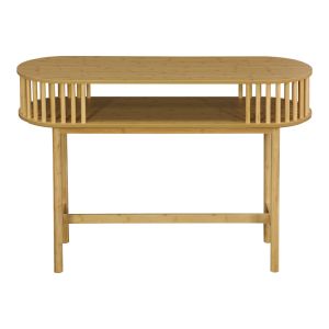 Console Nodial Mdf/bamboo in natural color 120x39x85cm