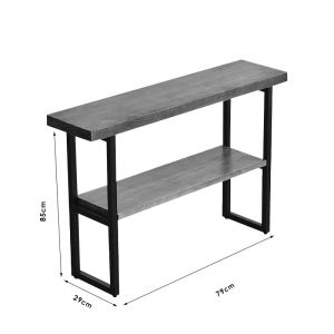 Console Nore solid wood 35mm 79x29x85cm