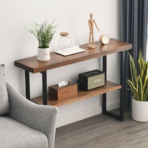 Console Nore solid wood 35mm 79x29x85cm