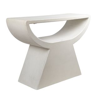 Конзола мдф бяла 111x36x80см