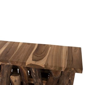Конзолна маса Naturally Fb99336 масив тик натурален