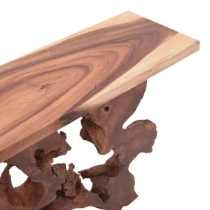 Console table Naturally teak in natural color 120x40x80cm