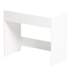 Console dressing table for bedroom Artemisia in white 90x45x76.8 cm