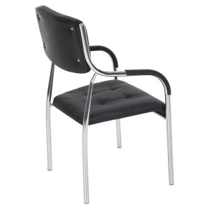 Oberon conference office chair, black Pu 54x52x87ηcm Hm1018,01