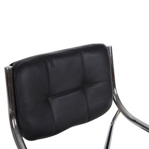 Oberon conference office chair, black Pu 54x52x87ηcm Hm1018,01