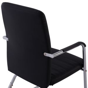 Conference chair Hm1021,01 with armrests 54x60x94cm Qerna Izkustvena Koxa