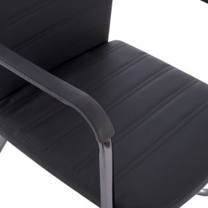 Conference chair Hm1021,01 with armrests 54x60x94cm Qerna Izkustvena Koxa