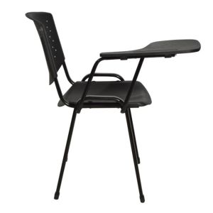 Conference chair with desk Homemarkt, black plastic 52x55x77cm Hm1038
