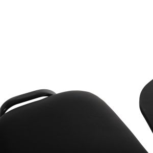 Conference chair with desk, black fabric HM11942
