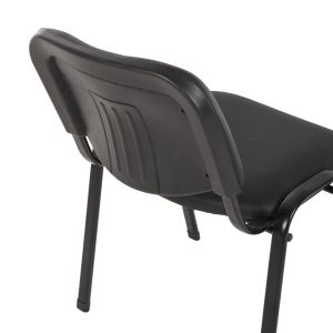 Conference chair with black Pu 53.5x60x77cm HM1010.01