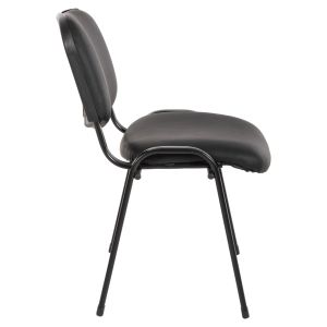 Conference chair with black Pu 53.5x60x77cm HM1010.01