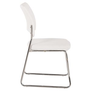 Conference chair, white 52x60x85cm Hm1071,02