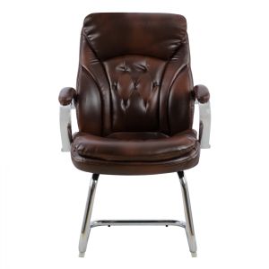 Conference chair, brown 65x52x105cm Hm1100,09