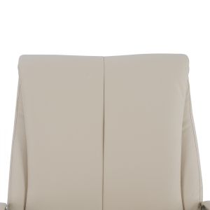 Conference chair, cream 59.5x72x104cm Hm1094.07