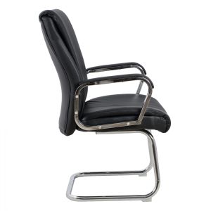 Conference chair, black 59.5x72x104cm Hm1094.01