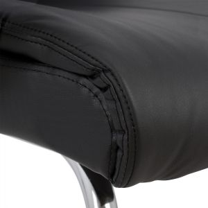 Conference chair, black 59.5x72x104cm Hm1094.01