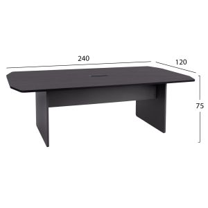 Conference table Rosewood 240x120x75cm Hm2103,01