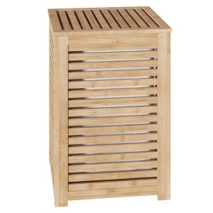Africa laundry basket in natural color, 40x38x58cm