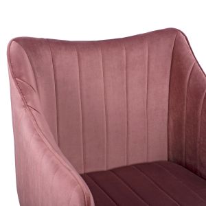 КРЕСЛО ALLYSA ПЕПЕЛ ОТ РОЗИ HM8518,02