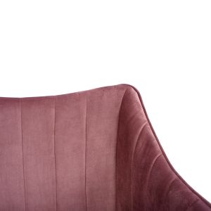 КРЕСЛО ALLYSA ПЕПЕЛ ОТ РОЗИ HM8518,02