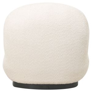 Beany armchair, boucle, ecru color, 85x82x77hcm, Hm9591.06
