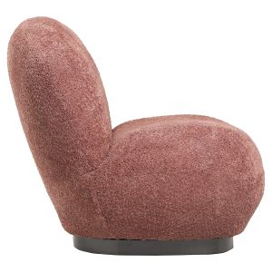 Beany armchair pink boucle 85x82x77hcm Hm9591,02