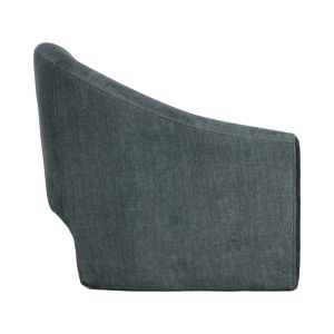 Armchair Berza textile damask anthracite 76x76x71cm