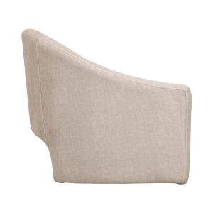 Armchair Berza textile fabric beige color 76x76x71cm