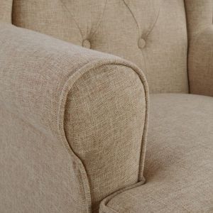 Armchair Brandon textile beige Hm3073,02