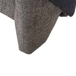 Doper armchair, boucle, grey/blue anthracite 68x72x76hcm Hm9590,01