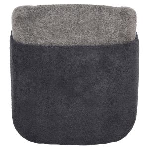 Doper armchair, boucle, grey/blue anthracite 68x72x76hcm Hm9590,01